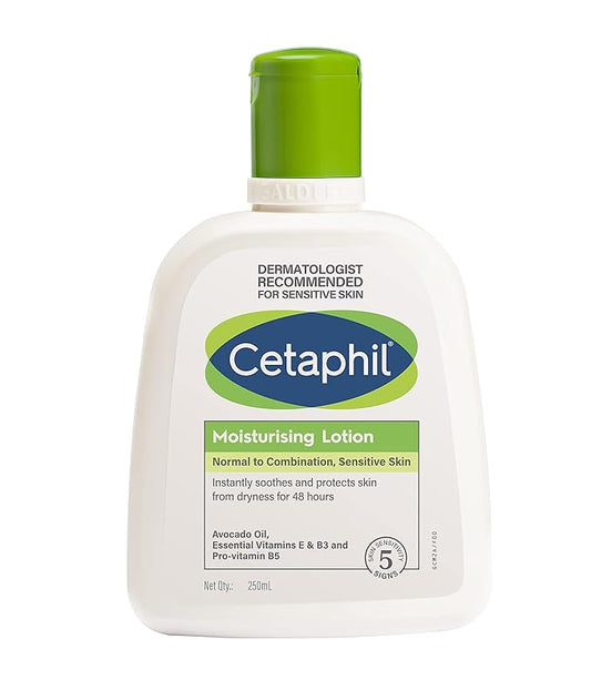 ✨Cetaphil Moisturizing Lotion + Gentle Skin Cleanser for Sensitive Or Dry Skin✨